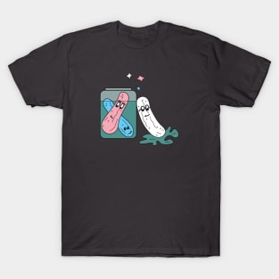 Trans Pickles Vibing T-Shirt